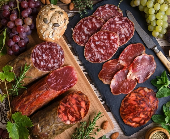 Les salaisons et charcuteries